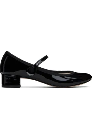 Repetto Chaussures de style Charles IX à talon Rose noires