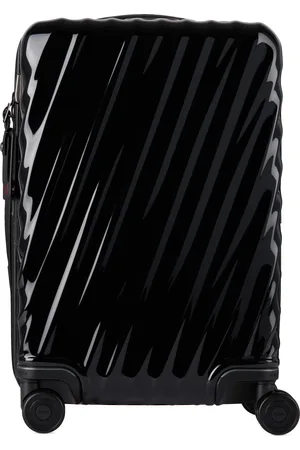 Tumi Valise de cabine déployable International noire à quatre roulettes