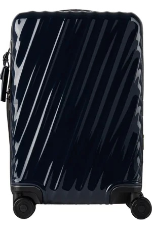 Tumi Valise de cabine déployable International bleu marine à quatre roulettes
