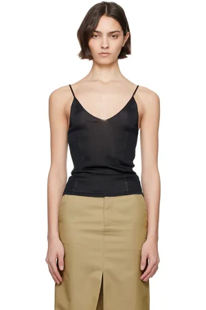 High Camisole moulante Tyler bleu marine