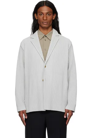 Issey Miyake Veston gris - BASICS