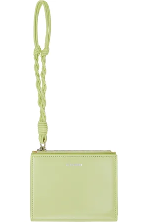 Jil Sander Mini portefeuille vert