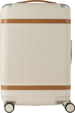 Paravel Grande valise de cabine Aviator beige