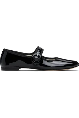 Repetto Ballerines de style Charles IX Georgia noires à bout carré