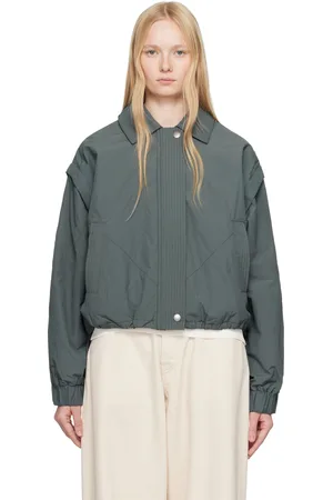 YMC Blouson aviateur Heath gris