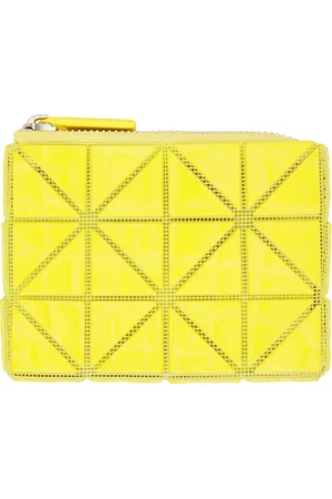 Issey Miyake Portefeuille Cassette jaune