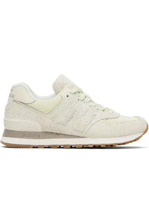 New Balance Baskets 574 beige et vert