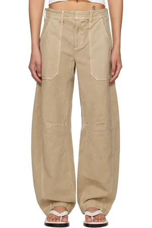 SLVRLAKE Pantalon cargo Rookie beige