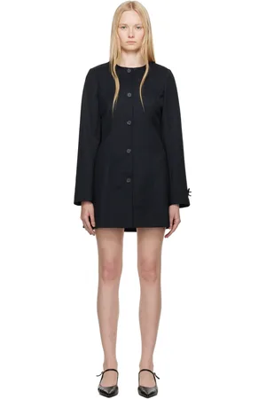 SANDY LIANG Robe courte Swan noire
