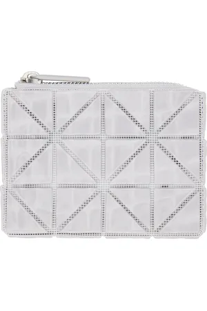 Issey Miyake Portefeuille Cassette gris