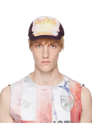 Diesel Casquette C-Hris noir et rose