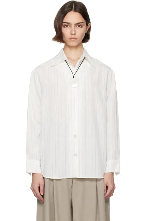 Nanushka Chemise Fryda blanche