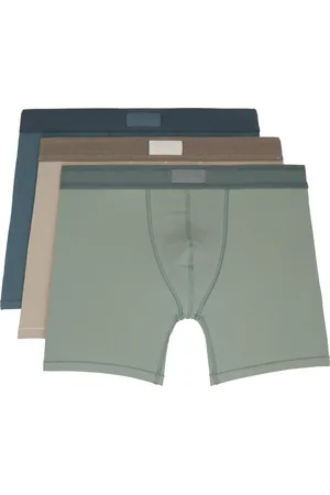 SKIMS Ensemble de trois boxers multicolore à entrejambe de 12,5 cm - Cotton