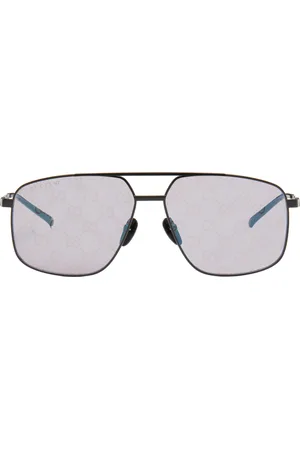 Gucci Lunettes de soleil aviateur noires