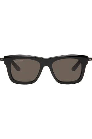 Balenciaga Lunettes de soleil carrées noires