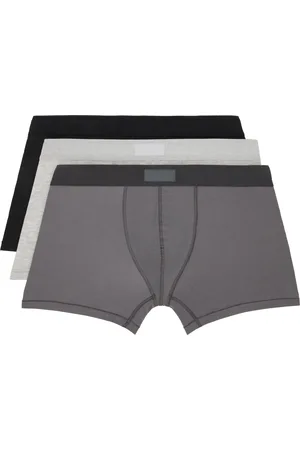 SKIMS Ensemble de trois boxers multicolore à entrejambe de 7,5 cm - Cotton