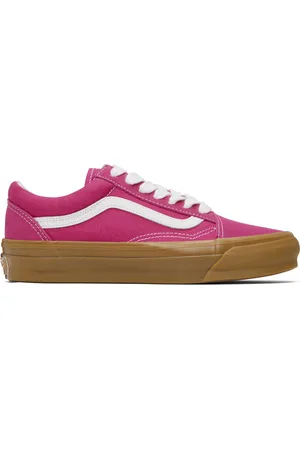 Vans Baskets Old Skool roses à semelle en caoutchouc - Premium