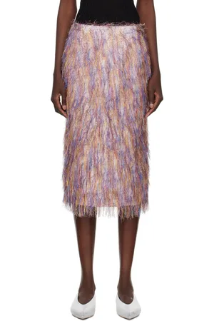 GABRIELA HEARST Jupe midi Manuela multicolore