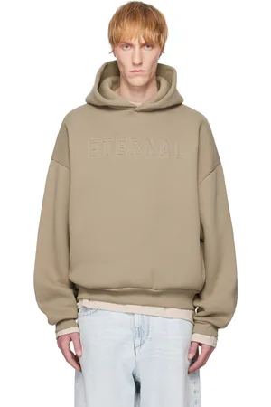 FEAR OF GOD Pull à capuche beige - Eternal