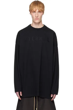 FEAR OF GOD T-shirt à manches longues noir - Eternal