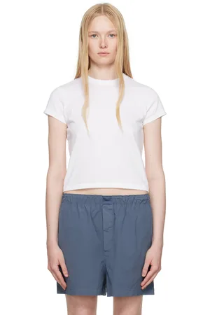 SKIMS Boxer bleu - Cotton Poplin