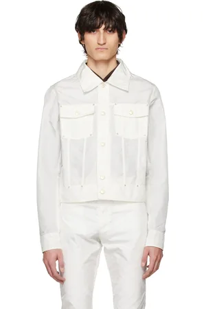 Kanghyuk Blouson Airbag blanc cassé exclusif à SSENSE