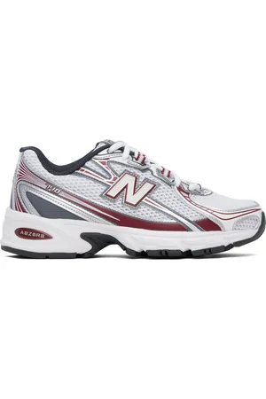 New Balance Baskets 740 blanc et bourgogne