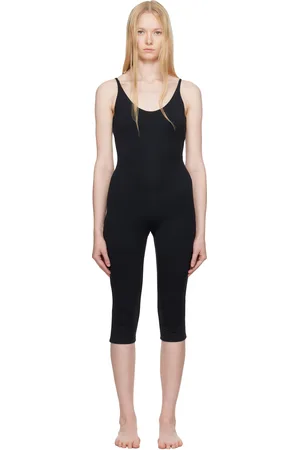 SKIMS Combinaison moulante capri noire - Smooth Layers