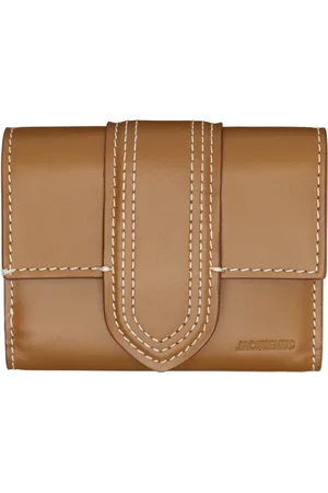 Jacquemus Portefeuille Bambino brun clair