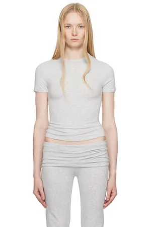 SKIMS T-shirt gris - Cotton Jersey