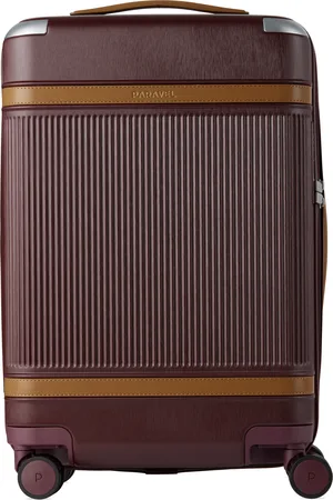 Paravel Grande valise de cabine Aviator rouge