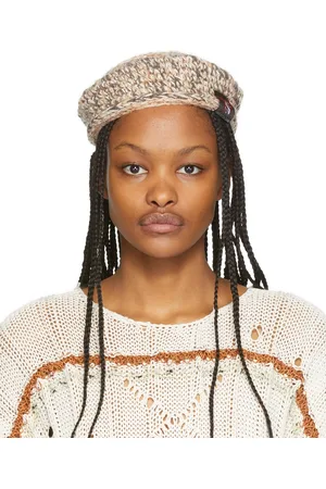 Vitelli Béret multicolore en crochet de laine