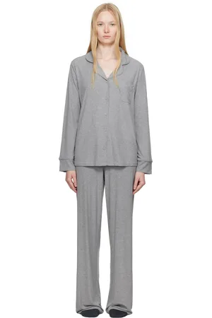 SKIMS Pyjama gris - Soft Lounge