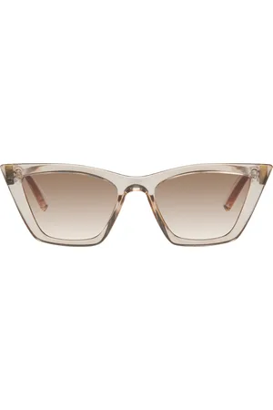 Le Specs Lunettes de soleil Velodrome beiges
