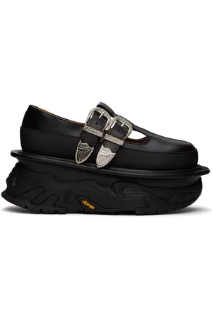 TOGA PULLA Chaussures oxford de style Charles IX noires à plateforme