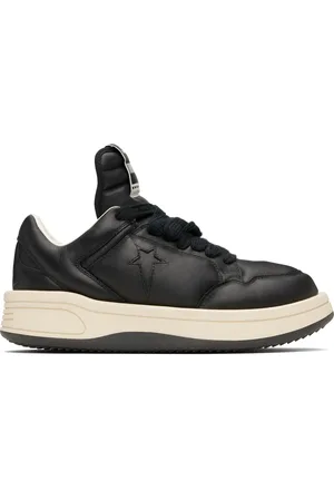 Rick Owens Baskets TURBOWPN Ox noires édition Converse