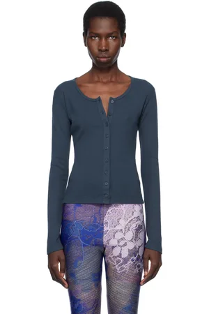 Gil Rodriguez Cardigan Sophie bleu marine