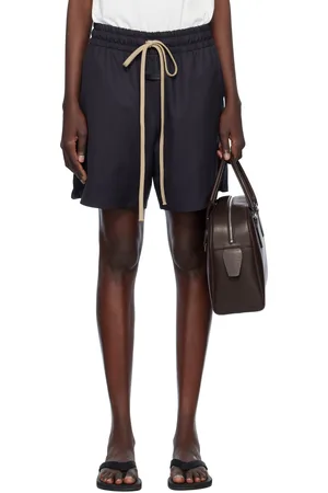 FEAR OF GOD Short bleu marine en laine