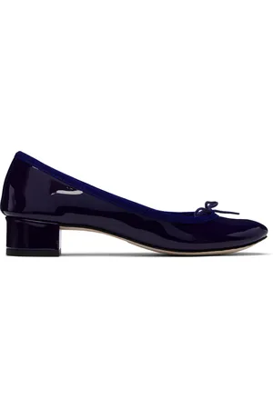Repetto Chaussures à talon Camille bleu marine