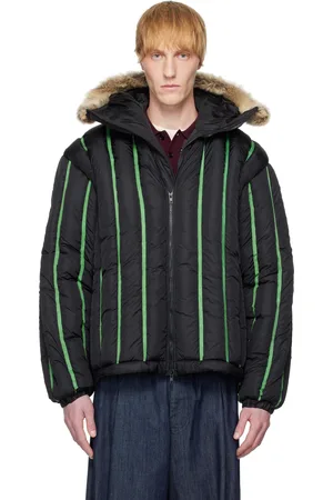 Stanley Blouson aviateur matelassé et rembourré noir