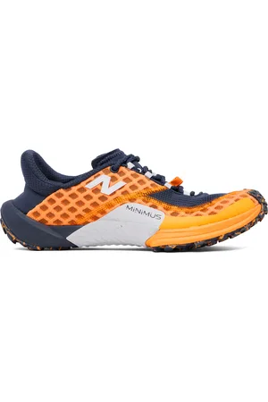 New Balance Baskets de randonnée Minimus bleu marine et orange