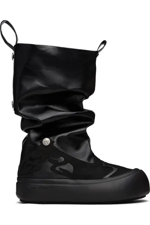 Andersson Bell Bottes basses de style pêcheur noires édition YUME YUME