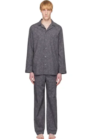 SKIMS Pyjama gris exclusif à SSENSE - Cotton Poplin