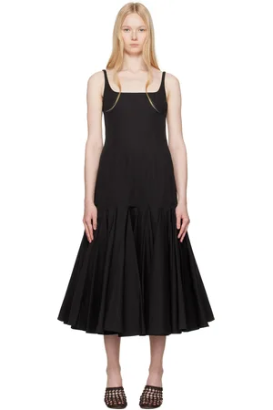 Jacquemus Robe midi Agave noire - La croisière