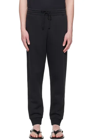 SKIMS Pantalon de survêtement fuselé noir - Fleece Lounge