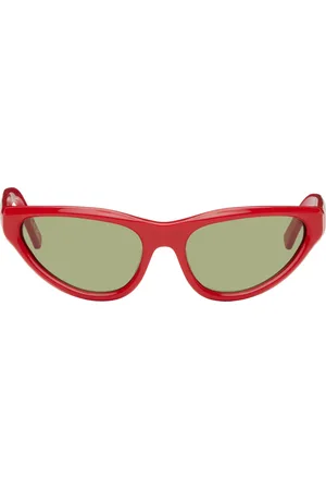 Marni Lunettes de soleil Mavericks rouges