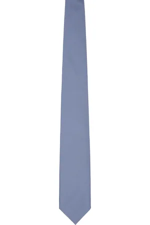 Tom Ford Cravate bleue en soie