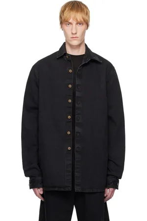 A DICIANNOVEVENTITRE Chemise Jane noire en denim