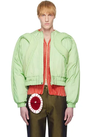 Stanley Blouson aviateur Parametric vert à appliqués rembourrés