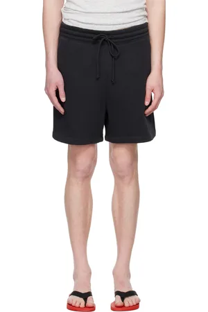 SKIMS Short décontracté noir - Fleece Lounge